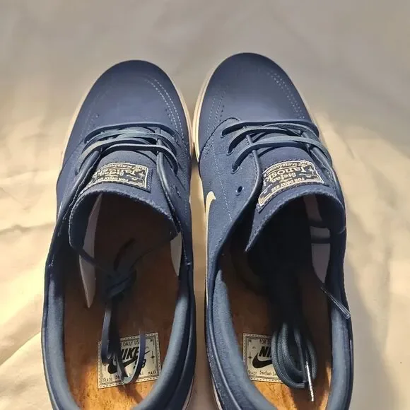 Nike SB Zoom Janoski OG+ Navy Blue Sneakers - Picture 4 of 6